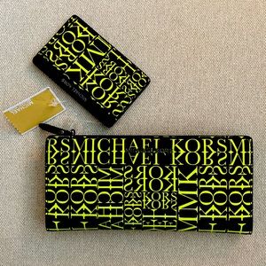 Michael kors wallet and card holder